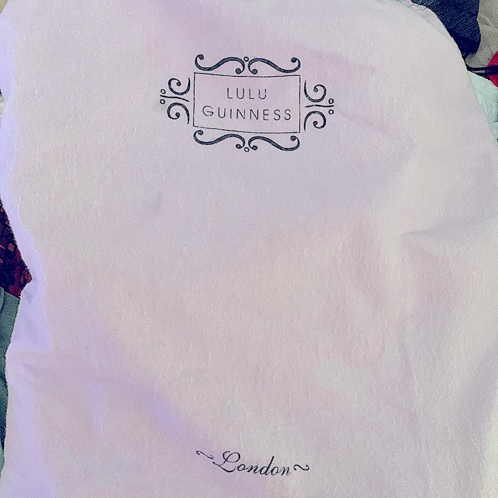 RARE VINTAGE LULU GUINNESS PAPER DOLL PURSE